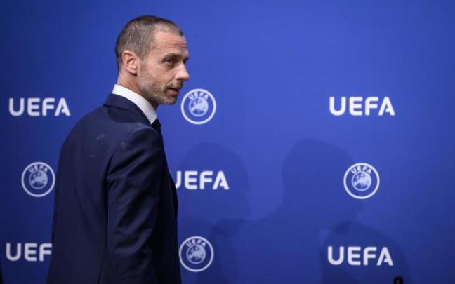 Aleksander Ceferin, presidente de la UEFA.