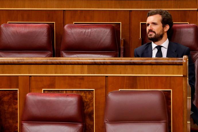 Pablo Casado ha perdido hasta el apoyo de una gran parte de su grupo parlamentario en el Congreso, además del respaldo de los barones del partido.