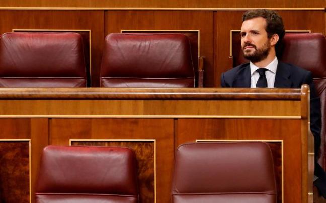 Pablo Casado ha perdido hasta el apoyo de una gran parte de su grupo parlamentario en el Congreso, además del respaldo de los barones del partido.