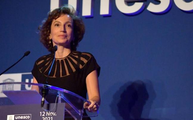 La directora general de la Unesco, la francesa Audrey Azoulay La directora general de la Unesco, la francesa Audrey Azoulay