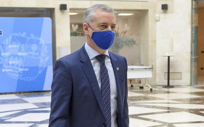 Urkullu cree urgente recuperar la mascarilla en exteriores y armonizar las medidas preventivas.