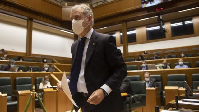 El lehendakari señala que las instituciones vascas preparan medidas para paliar la crisis provocada por la guerra en Ucrania