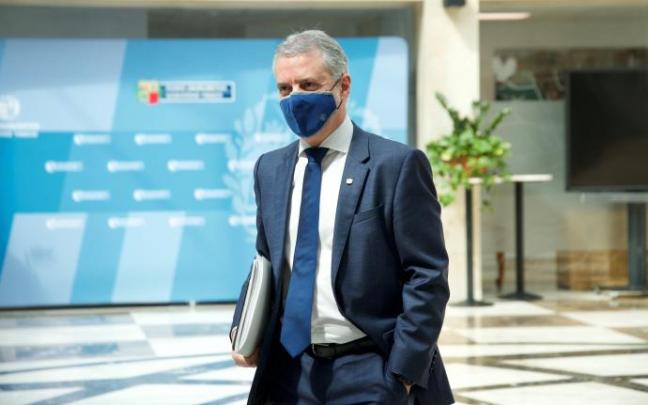 El lehendakari, Iñigo Urkullu, en una aparición pública anterior.