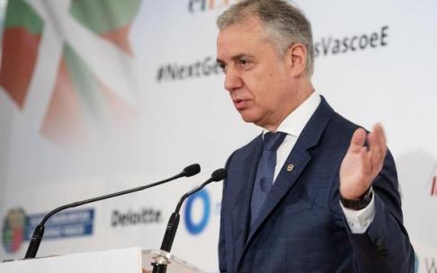 El lehendakari, Iñigo Urkullu.