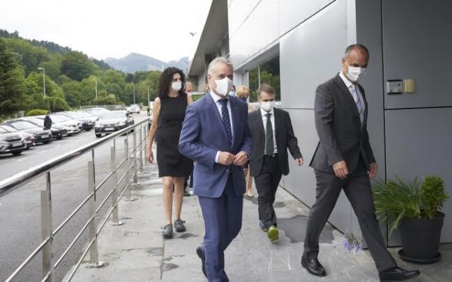 El lehendakari, Iñigo Urkullu, en la cooperativa Eika El lehendakari, Iñigo Urkullu, en la cooperativa Eika