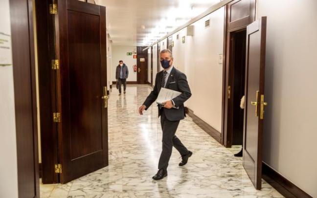Iñigo Urkullu, en el Parlamento Vasco.