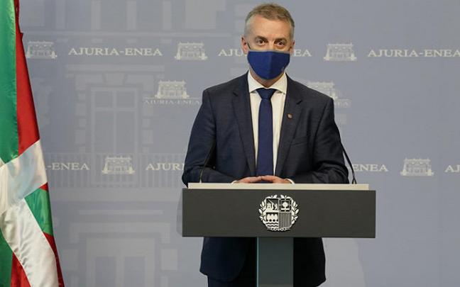 El lehendakari Iñigo Urkullu.