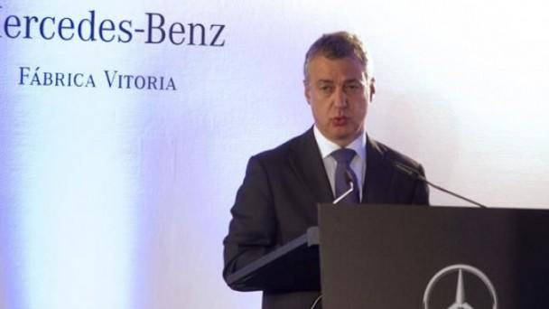 Urkullu ha destacado la gran importancia estratégica que el proyecto de Mercedes Benz tiene para Euskadi.