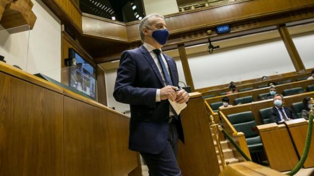 El lehendakari Iñigo Urkullu. El lehendakari Iñigo Urkullu.