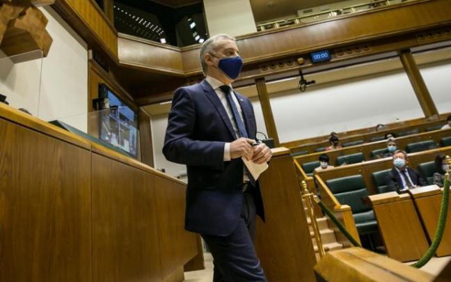 El lehendakari Iñigo Urkullu. El lehendakari Iñigo Urkullu.