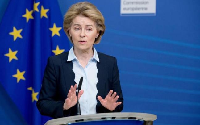 La presidenta de la Comisión Europea, Ursula Von der Leyen La presidenta de la Comisión Europea, Ursula Von der Leyen