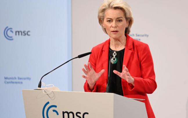 Ursula von der Leyen, presidenta de la Comisión Europea.