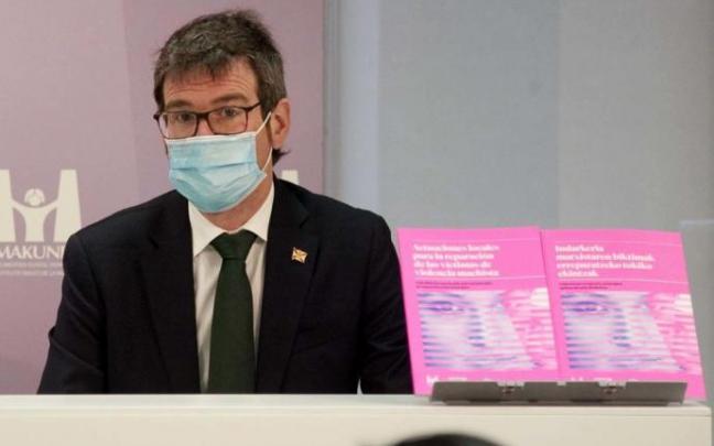El alcalde de Gasteiz, Gorka Urtaran, en una presentación ajena a la información.