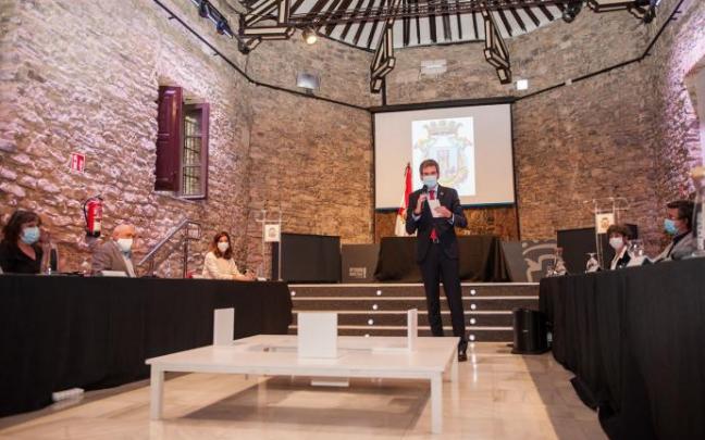 El alcalde, Gorka Urtaran, en el Pleno celebrado en Villa Suso. El alcalde, Gorka Urtaran, en el Pleno celebrado en Villa Suso.