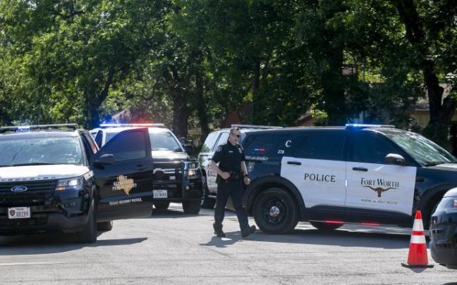Escenario del tiroteo en Uvalde, en Texas.