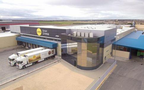 Planta de Uvesa en Tudela.