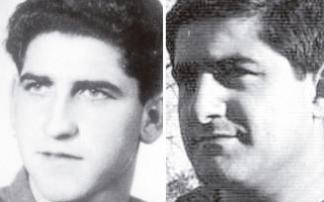 Ángel Alkorta (izda.) jugó 5 temporadas en el Deportivo Alavés (1956-61), disputando 70 partidos oficiales y marcando 31 goles. Jesús Antonio Miguel 'Chucho' (dcha.) defendió los colores albiazules durante 1 temporada, en la que jugó 32 partidos oficiales