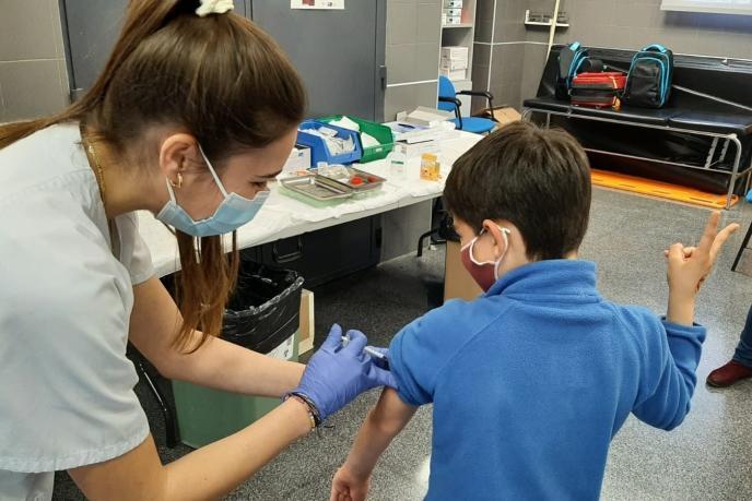 Osakidetza ha administrado 225 vacunas a menores de 12 años la última semana.