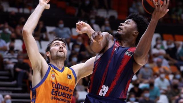 Partido entre Valencia y Baskonia Partido entre Valencia y Baskonia