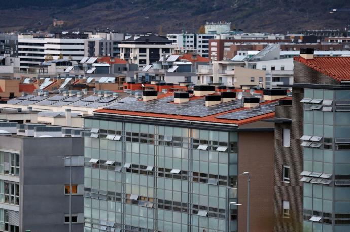 Vista de Sarriguren.
