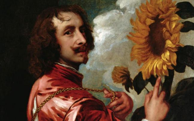 Autorretrato de Anthony van Dyck. Autorretrato de Anthony van Dyck.