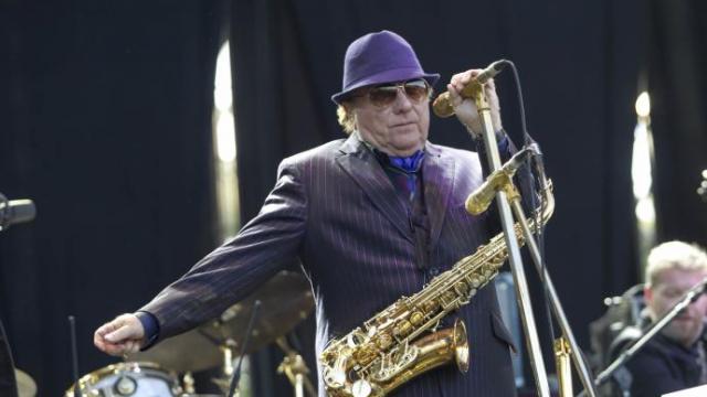 Van Morrison en concierto. Van Morrison en concierto.