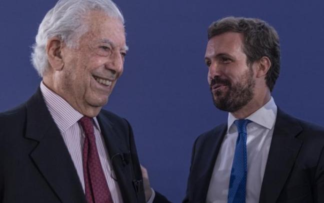 Vargas Llosa, en la Convención del PP: "Lo importante no es que haya libertad, sino votar bien" Vargas Llosa, en la Convención del PP: "Lo importante no es que haya libertad, sino votar bien"
