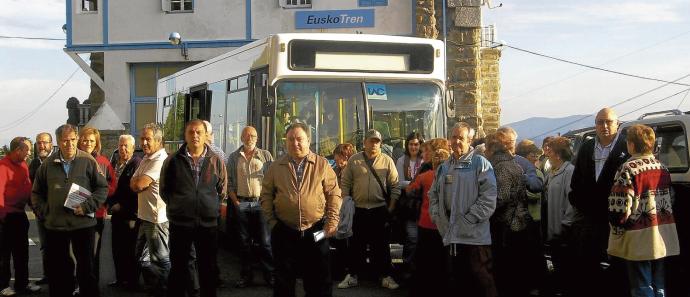 Trapagaran ya se organizó en 2011 para que el funicular fuese Bien de Interés Cultural.