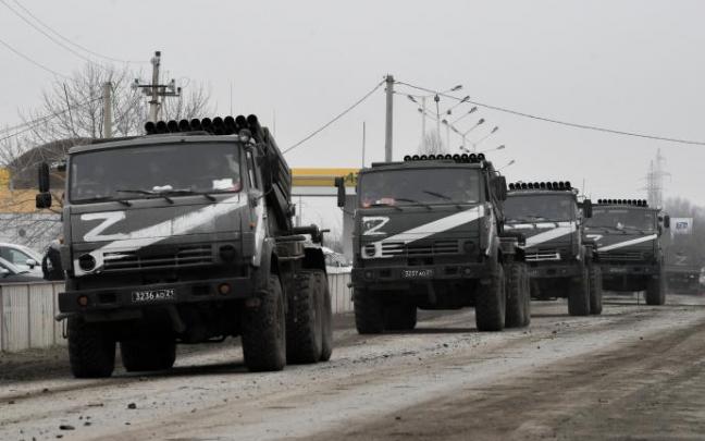 Imagen de vehículos militares rusos. Imagen de vehículos militares rusos.
