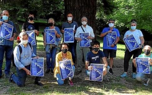 Representantes municipales y de diversas entidades culturales. Foto: A.D.