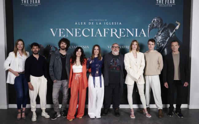Estreno de 'Veneciafrenia' de Álex de la Iglesia, en Madrid.