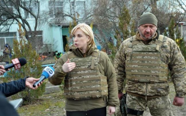 La viceprimera ministra ucraniana, Irina Vereshchuk