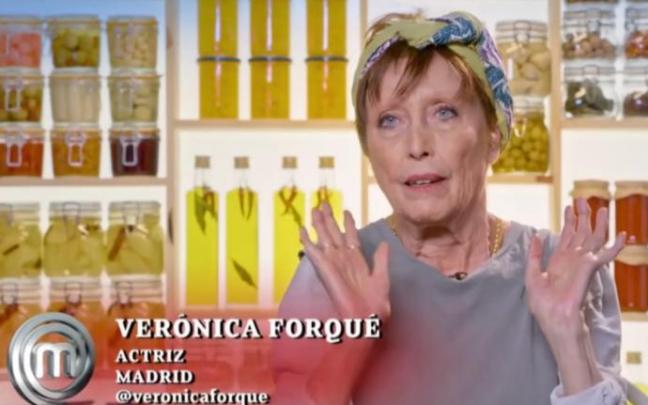 Verónica Forqué, durante su participación en 'MasterChef Celebrity'. Verónica Forqué, durante su participación en 'MasterChef Celebrity'.