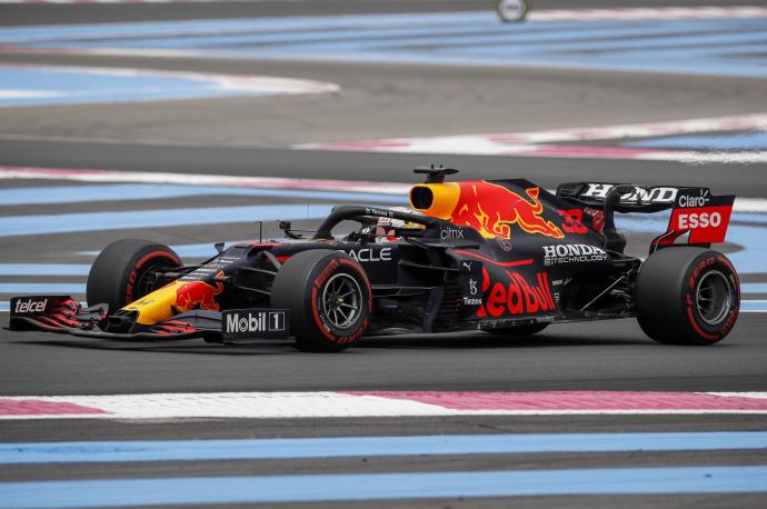 Max Verstappen, pole en el Gran Premio de Francia de F1.