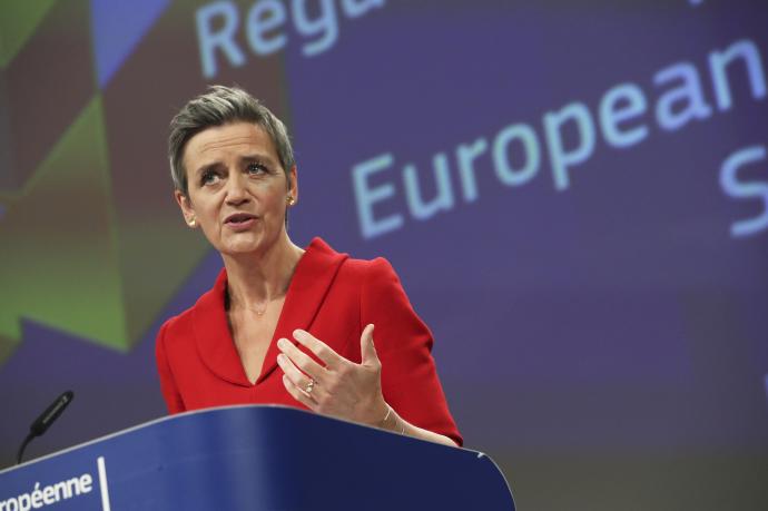 Margrethe Vestager, vicepresidenta europea responsable del área Digital de la CE