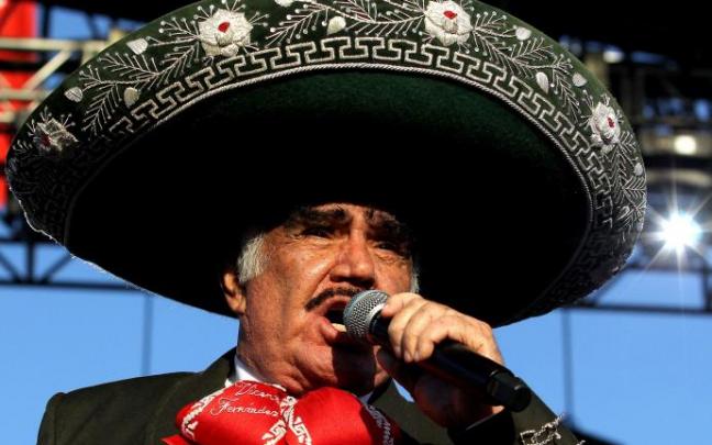 El fallecido cantante Vicente Fernández El fallecido cantante Vicente Fernández