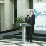 El lehendakari Iñigo Urkullu durante un acto con motivo del Dia Europeo de las Víctimas del Terrorismo