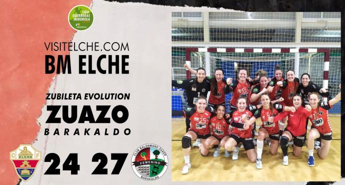 Las jugadoras del Zubileta Evolution Zuazo celebran la victoria.