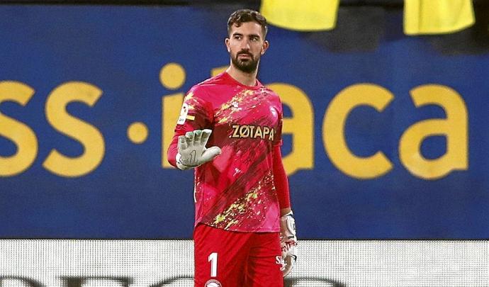 Fernando Pacheco, durante el último choque entre el Alavés y el Villarreal en el Estadio de La Cerámica. Foto: Área 11