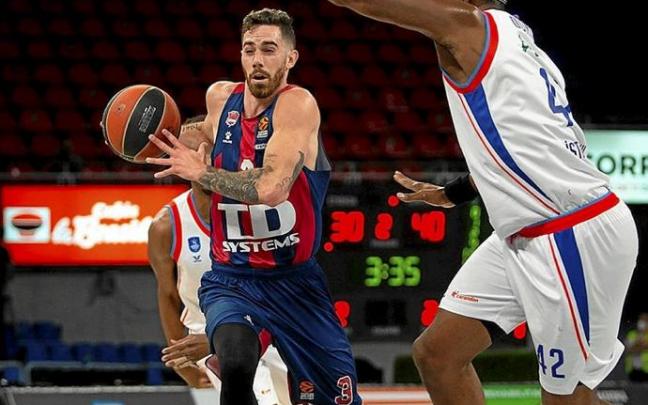 Luca Vildoza se muestra convencido de las opciones del Baskonia de superar al Valencia. Foto: Euroliga