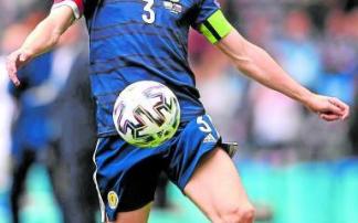 Andy Robertson, durante la presente Eurocopa.