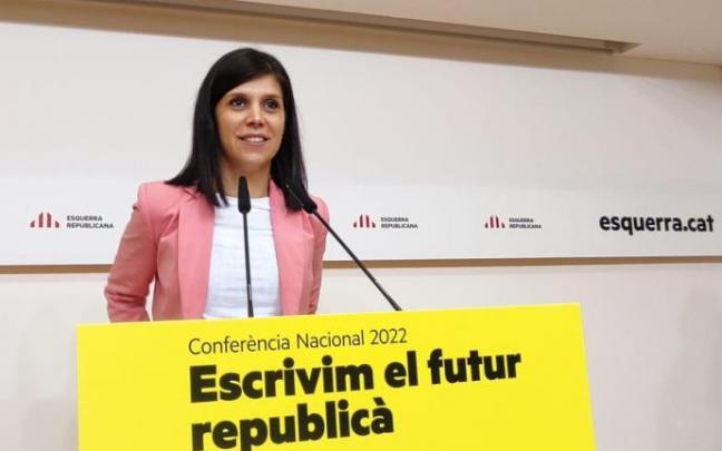 La secretaria adjunta de ERC, Marta Vilalta La secretaria adjunta de ERC, Marta Vilalta