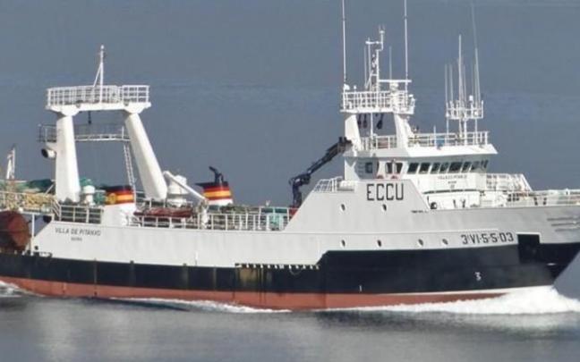 El pesquero Villa de Pitanxo.