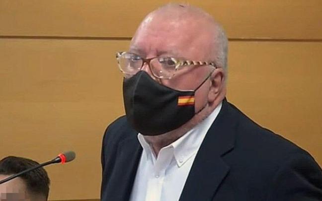 Villarejo, durante una declaración en el juzgado. Villarejo, durante una declaración en el juzgado.