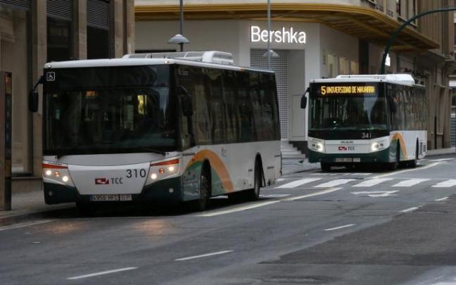 Imagen de archivo de unas villavesas