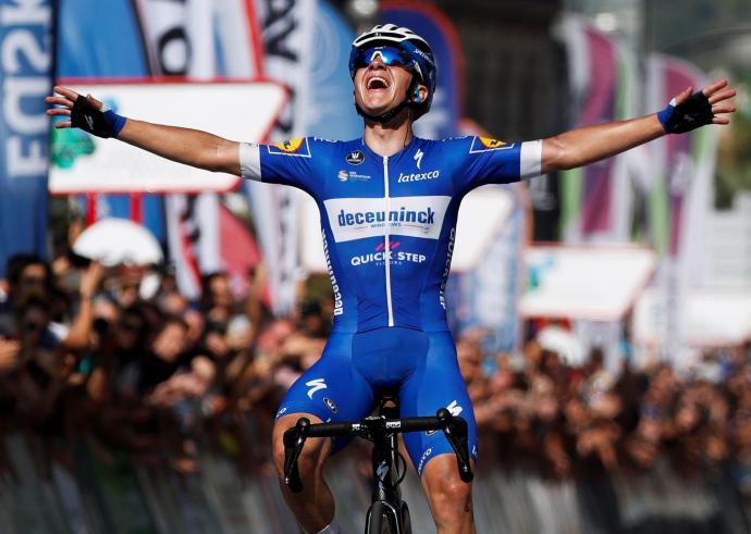 Remco Evenepoel, último ganador de la prueba en 2019.