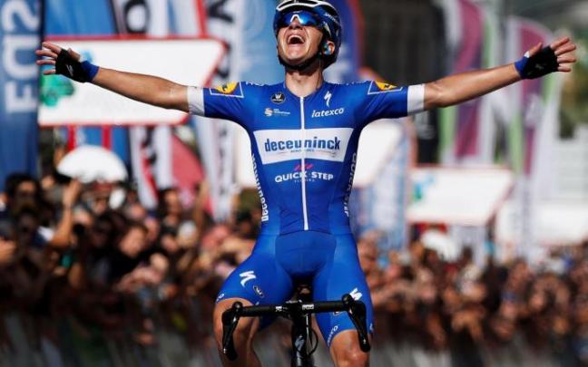 Remco Evenepoel, último ganador de la prueba en 2019. Remco Evenepoel, último ganador de la prueba en 2019.