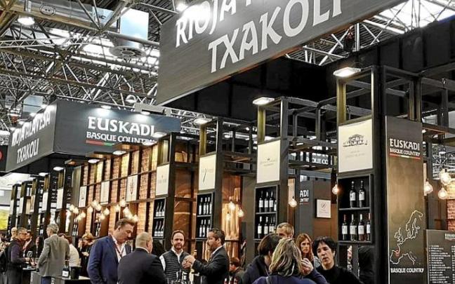 Presencia de vinos alaveses en la última edición de ProWein (2019). Foto: DNA Presencia de vinos alaveses en la última edición de ProWein (2019). Foto: DNA
