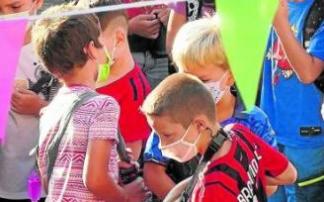 Primer día de la vuelta a las aulas. Foto: Oskar M. Bernal