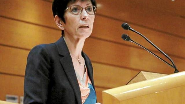 La portavoz del PNV en el Senado, Estefanía Beltrán de Heredia.